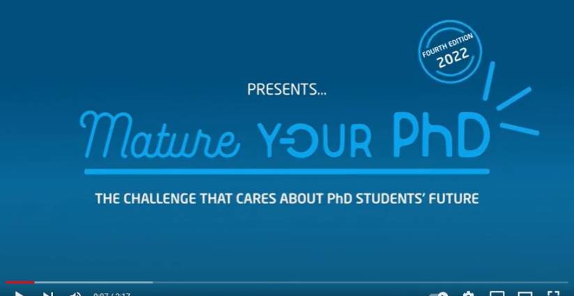 Vignette video clip CHallenge Mature PhD