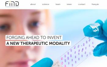 Site web Find Therapeutics