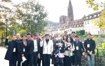 Une délégation coréenne à la rencontre de la SATT Conectus